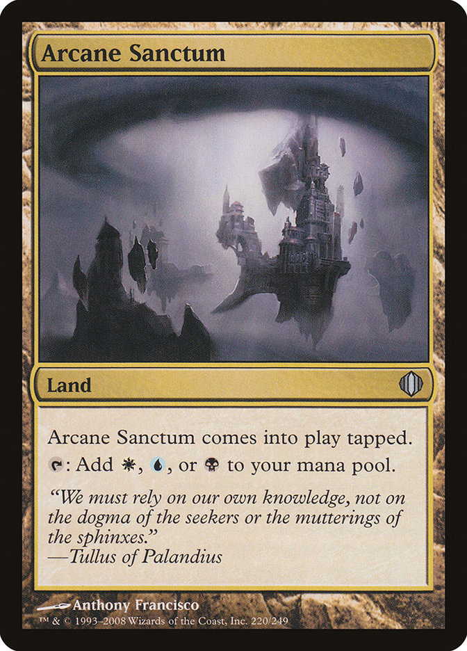 Arcane Sanctum [Shards of Alara] | Game Grid - Logan