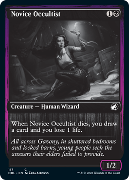 Novice Occultist [Innistrad: Double Feature] | Game Grid - Logan