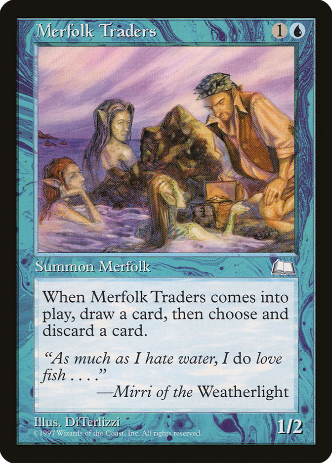 Merfolk Traders [Weatherlight] | Game Grid - Logan