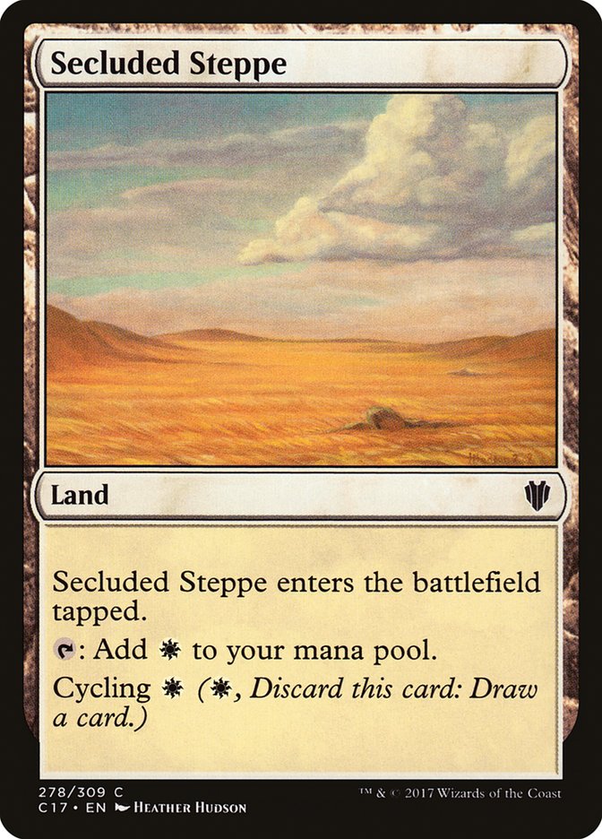 Secluded Steppe [Commander 2017] | Game Grid - Logan