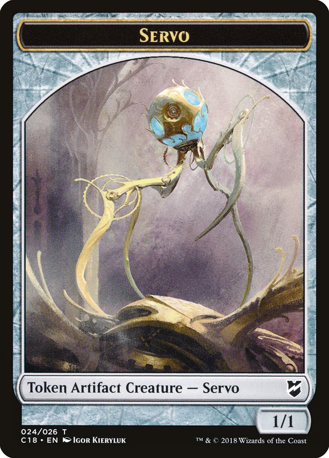 Servo Token [Commander 2018 Tokens] | Game Grid - Logan