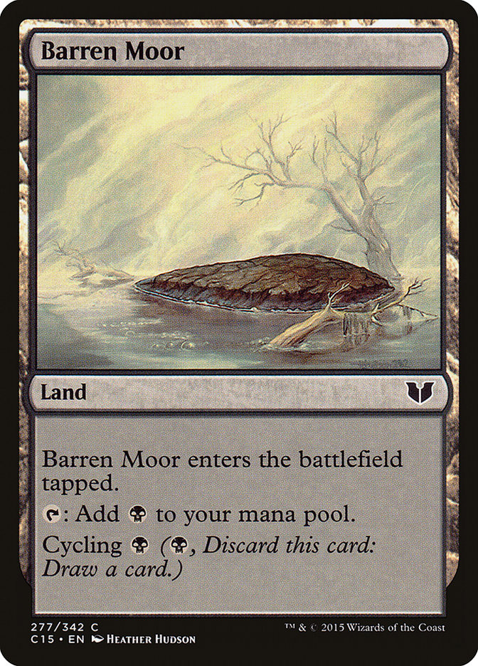 Barren Moor [Commander 2015] | Game Grid - Logan