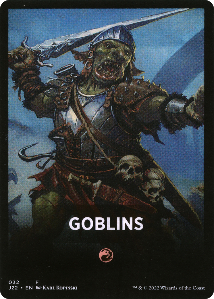 Goblins Theme Card [Jumpstart 2022 Front Cards] | Game Grid - Logan