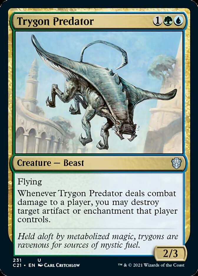 Trygon Predator [Commander 2021] | Game Grid - Logan