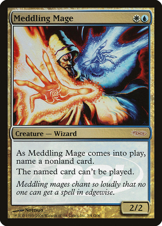 Meddling Mage [Judge Gift Cards 2006] | Game Grid - Logan