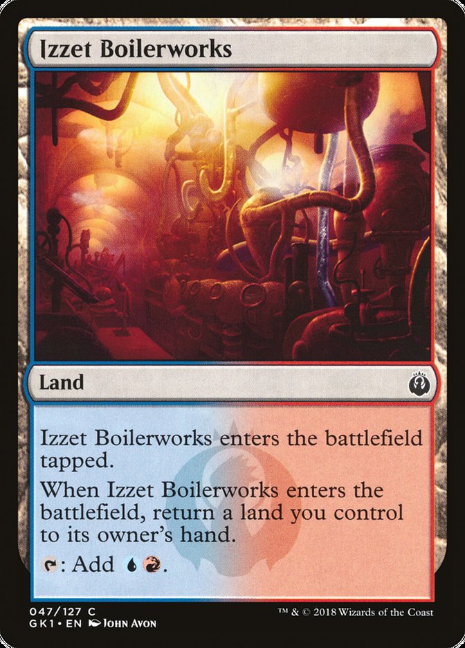 Izzet Boilerworks [Guilds of Ravnica Guild Kit] | Game Grid - Logan