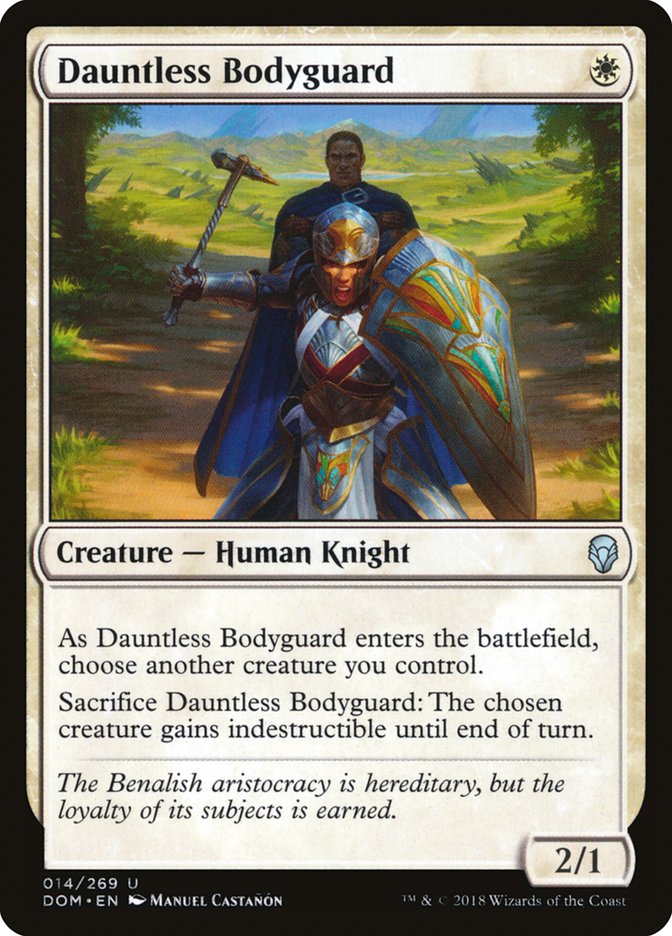 Dauntless Bodyguard [Dominaria] | Game Grid - Logan