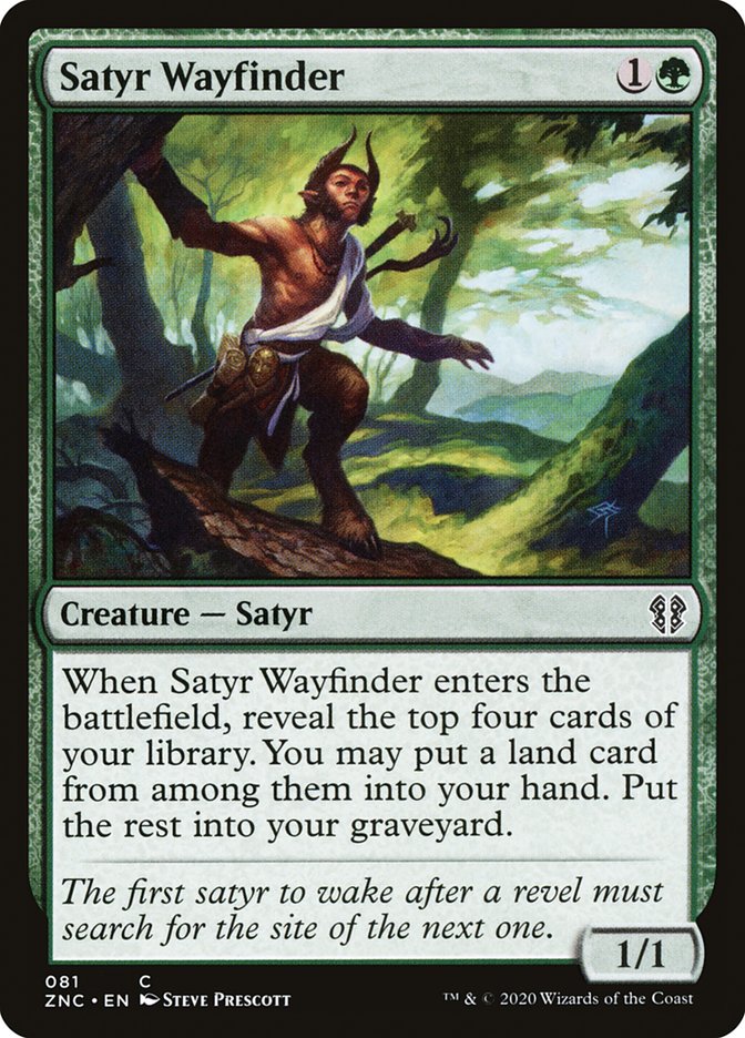 Satyr Wayfinder [Zendikar Rising Commander] | Game Grid - Logan