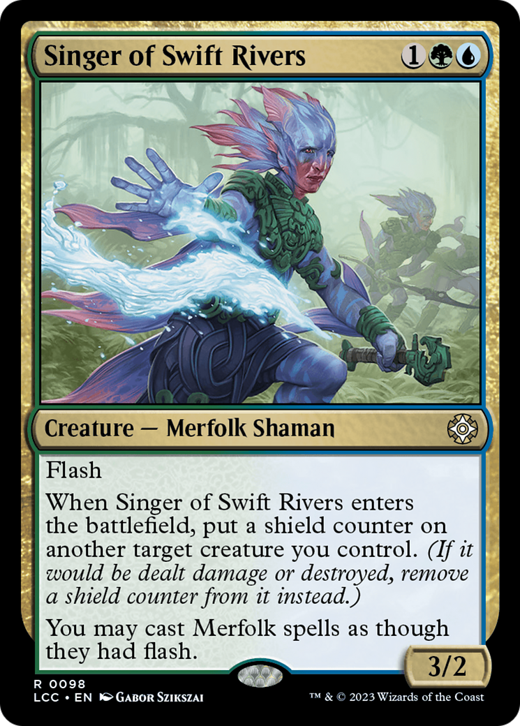 Singer of Swift Rivers [The Lost Caverns of Ixalan Commander] | Game Grid - Logan