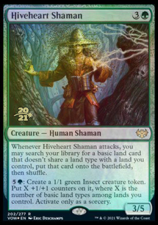 Hiveheart Shaman [Innistrad: Crimson Vow Prerelease Promos] | Game Grid - Logan