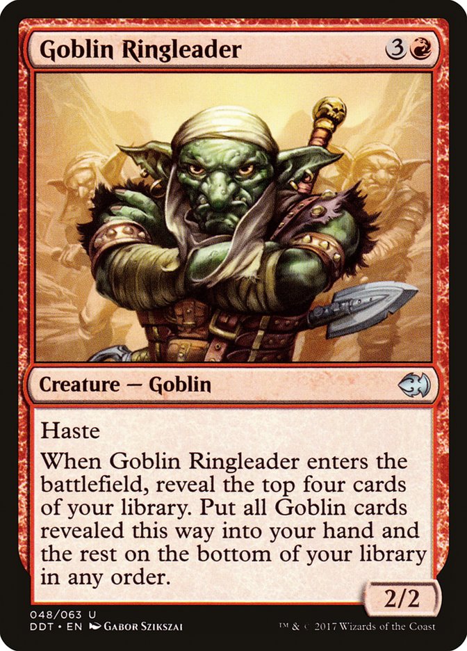 Goblin Ringleader [Duel Decks: Merfolk vs. Goblins] | Game Grid - Logan
