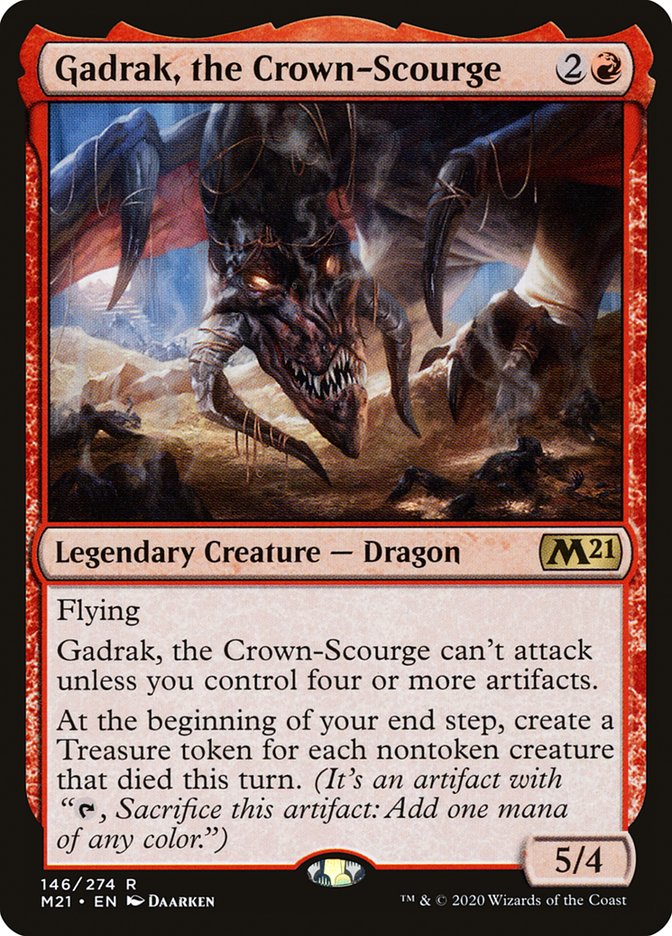 Gadrak, the Crown-Scourge [Core Set 2021] | Game Grid - Logan