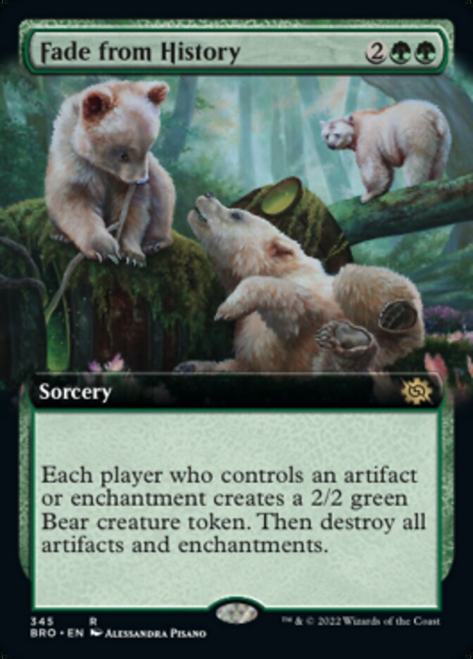 Fade from History (Extended Art) [The Brothers' War] | Game Grid - Logan