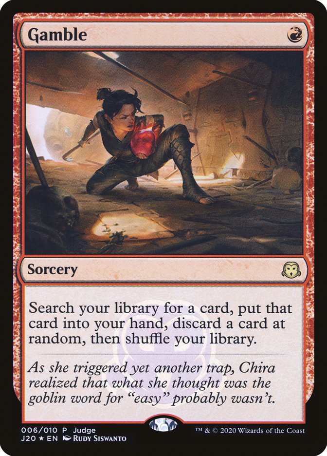 Gamble [Judge Gift Cards 2020] | Game Grid - Logan