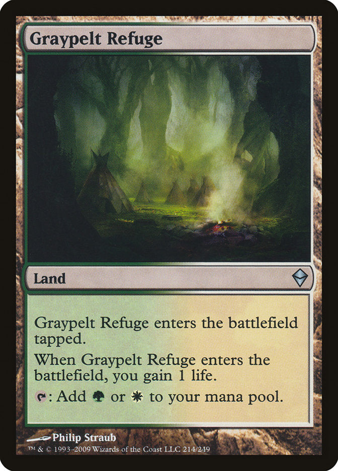 Graypelt Refuge [Zendikar] | Game Grid - Logan