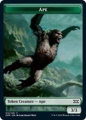 Ape // Elemental Double-Sided Token [Double Masters Tokens] | Game Grid - Logan