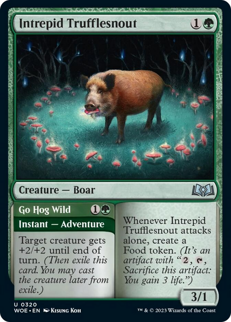 Intrepid Trufflesnout // Go Hog Wild [Wilds of Eldraine] | Game Grid - Logan