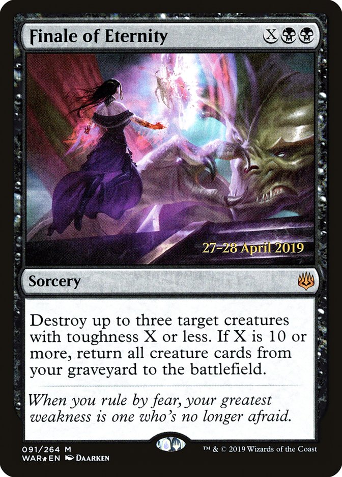 Finale of Eternity [War of the Spark Prerelease Promos] | Game Grid - Logan