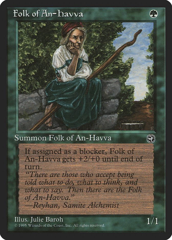 Folk of An-Havva (Reyhan Flavor Text) [Homelands] | Game Grid - Logan