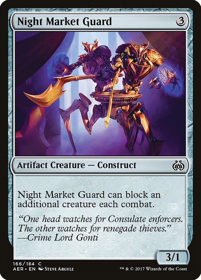 Night Market Guard [Aether Revolt] | Game Grid - Logan