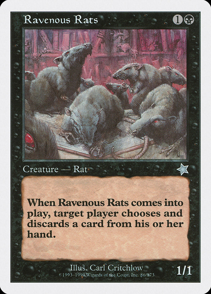 Ravenous Rats [Starter 1999] | Game Grid - Logan