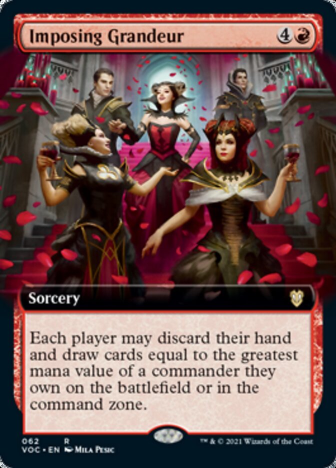 Imposing Grandeur (Extended Art) [Innistrad: Crimson Vow Commander] | Game Grid - Logan