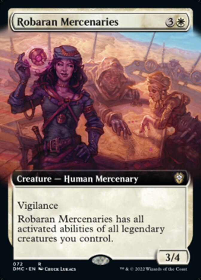 Robaran Mercenaries (Extended Art) [Dominaria United Commander] | Game Grid - Logan