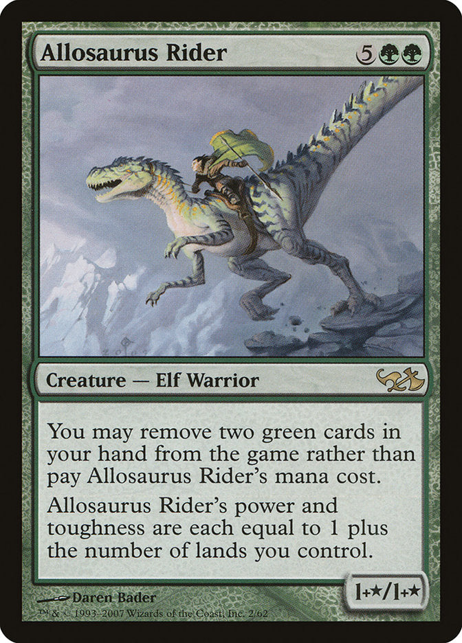 Allosaurus Rider [Duel Decks: Elves vs. Goblins] | Game Grid - Logan