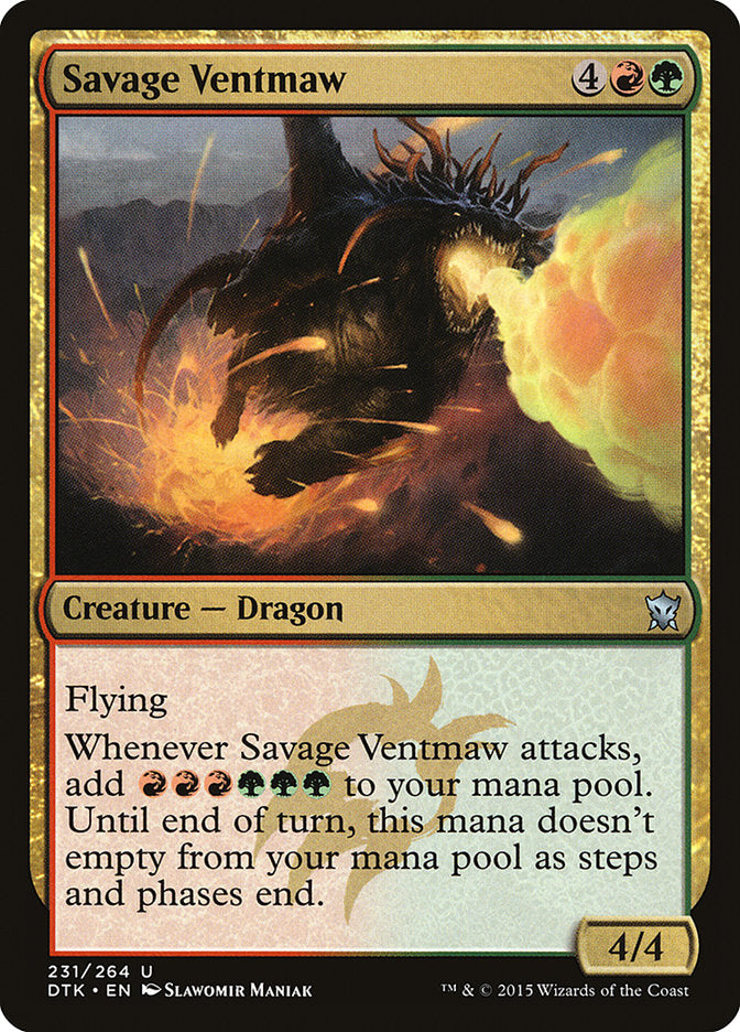 Savage Ventmaw [Dragons of Tarkir] | Game Grid - Logan