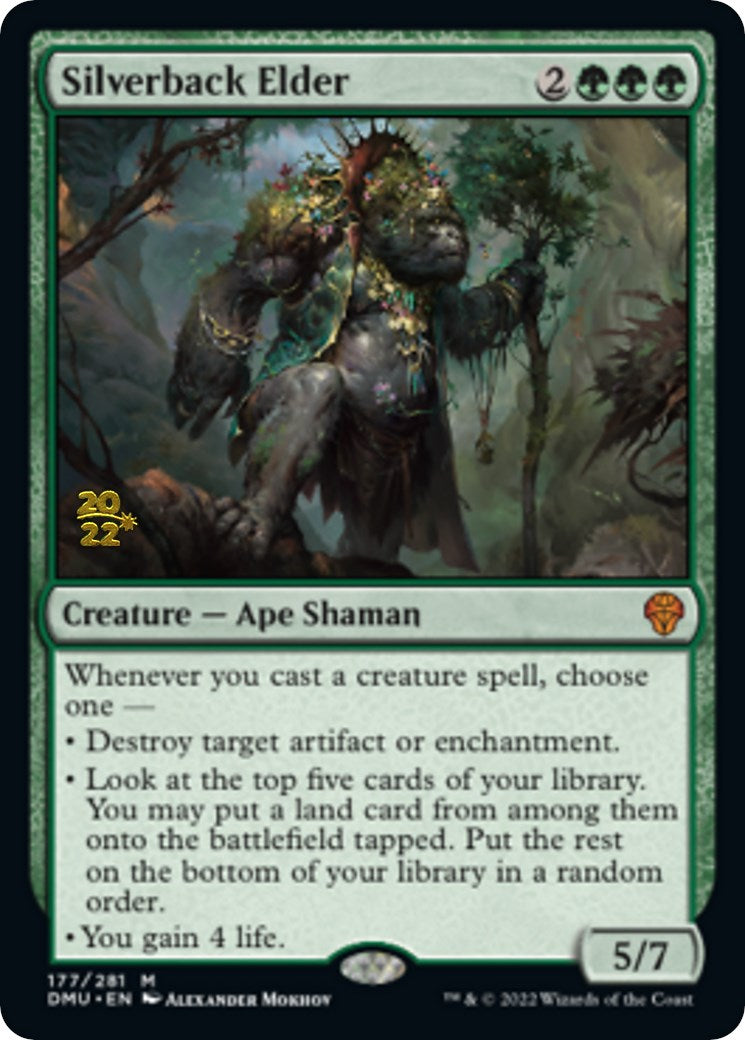 Silverback Elder [Dominaria United Prerelease Promos] | Game Grid - Logan