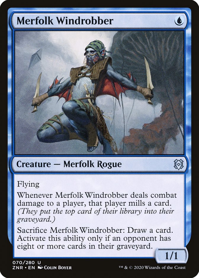 Merfolk Windrobber [Zendikar Rising] | Game Grid - Logan