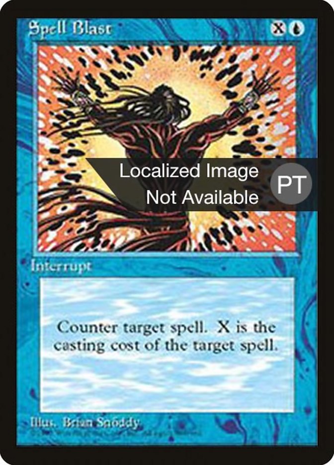 Spell Blast [Fourth Edition (Foreign Black Border)] | Game Grid - Logan