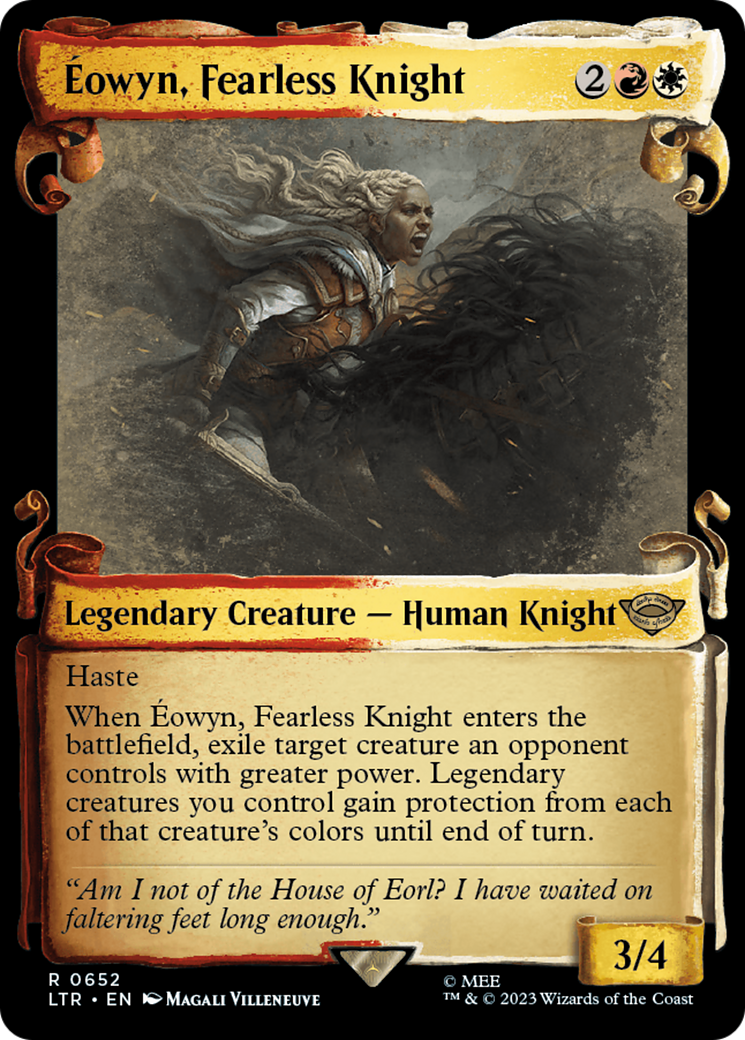 Eowyn, Fearless Knight [The Lord of the Rings: Tales of Middle-Earth Showcase Scrolls] | Game Grid - Logan