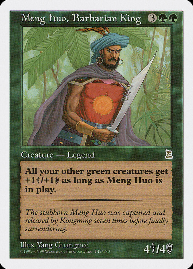 Meng Huo, Barbarian King [Portal Three Kingdoms] | Game Grid - Logan