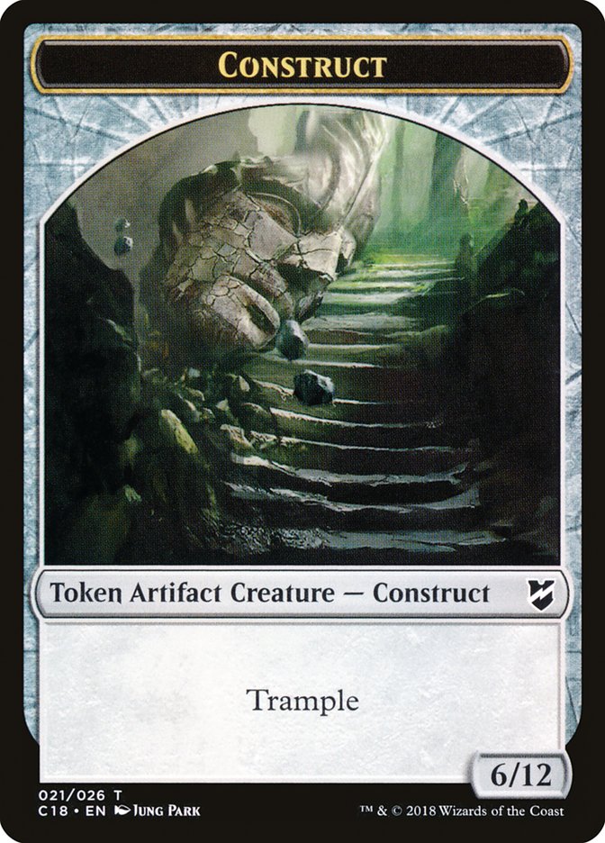 Construct Token (021/026) [Commander 2018 Tokens] | Game Grid - Logan