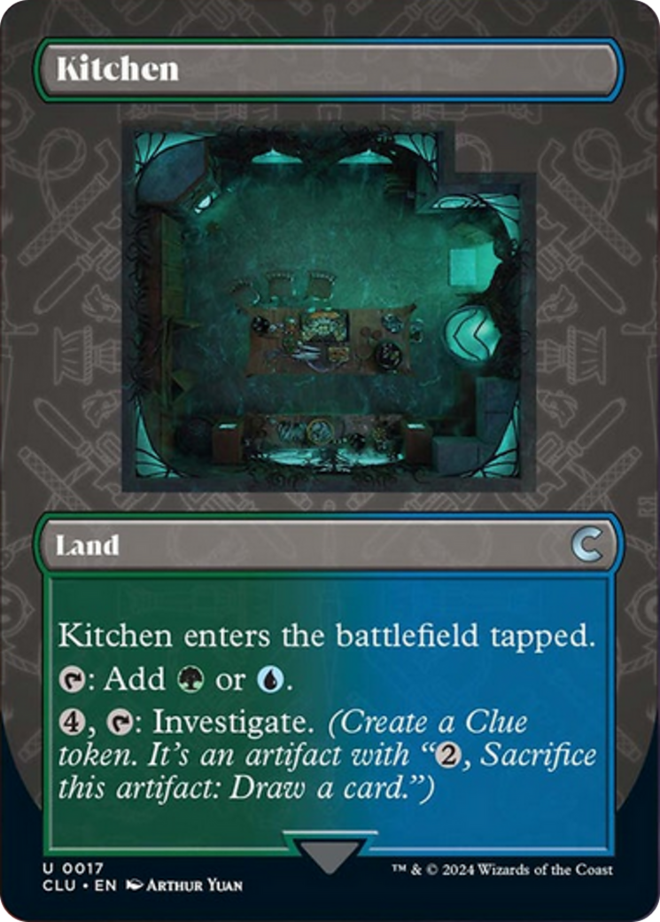 Kitchen (Borderless) [Ravnica: Clue Edition] | Game Grid - Logan