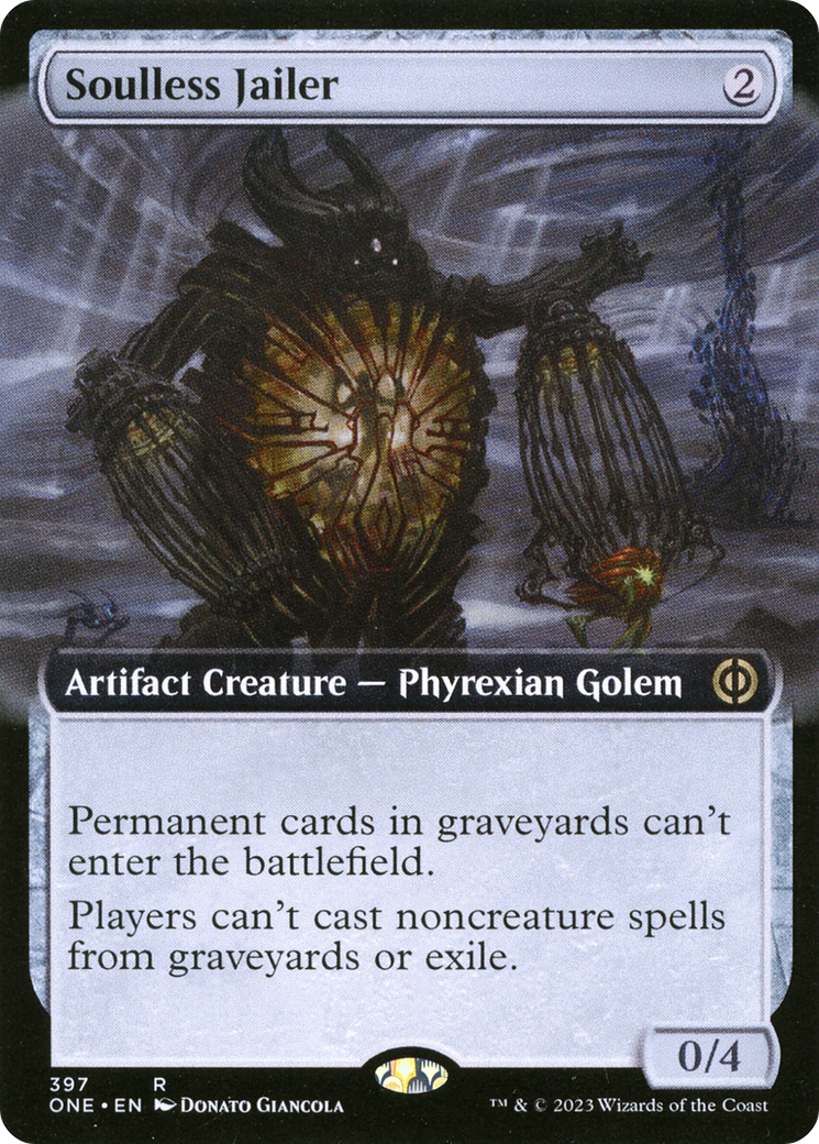 Soulless Jailer (Extended Art) [Phyrexia: All Will Be One] | Game Grid - Logan