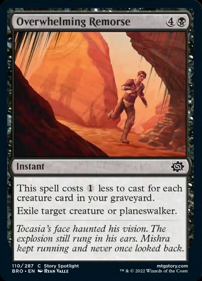 Overwhelming Remorse [The Brothers' War] | Game Grid - Logan