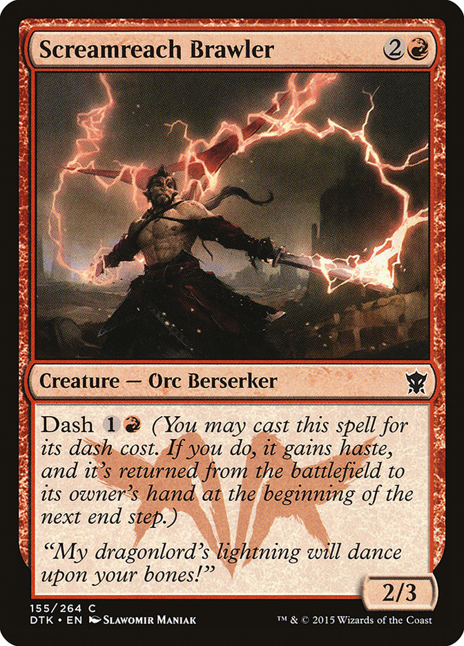 Screamreach Brawler [Dragons of Tarkir] | Game Grid - Logan