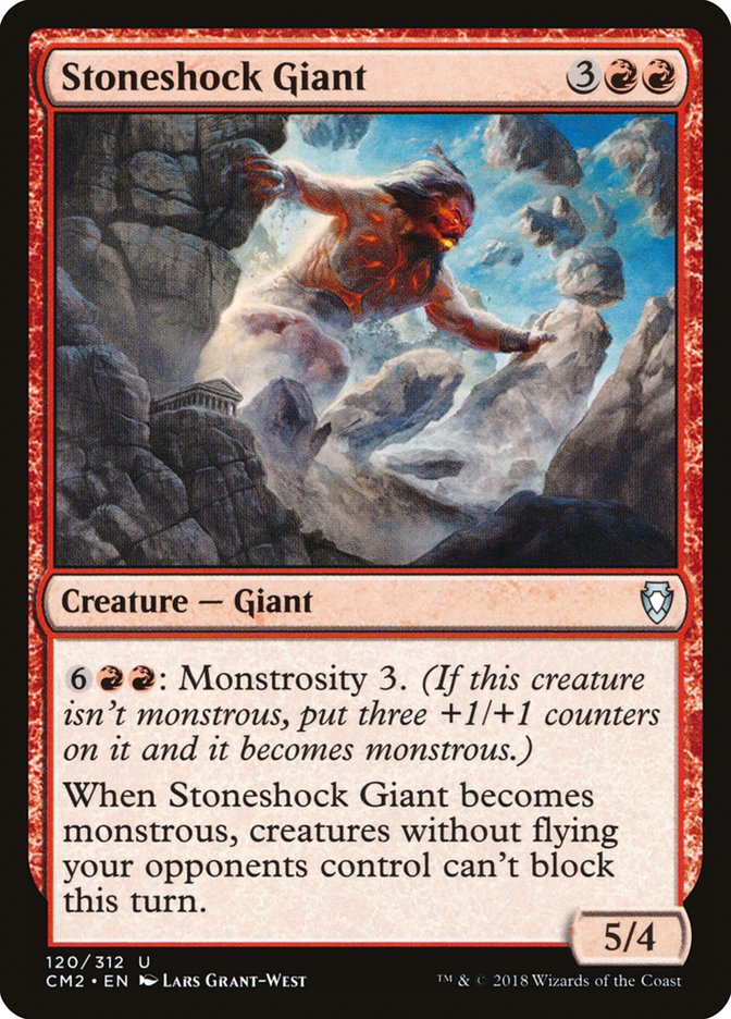 Stoneshock Giant [Commander Anthology Volume II] | Game Grid - Logan