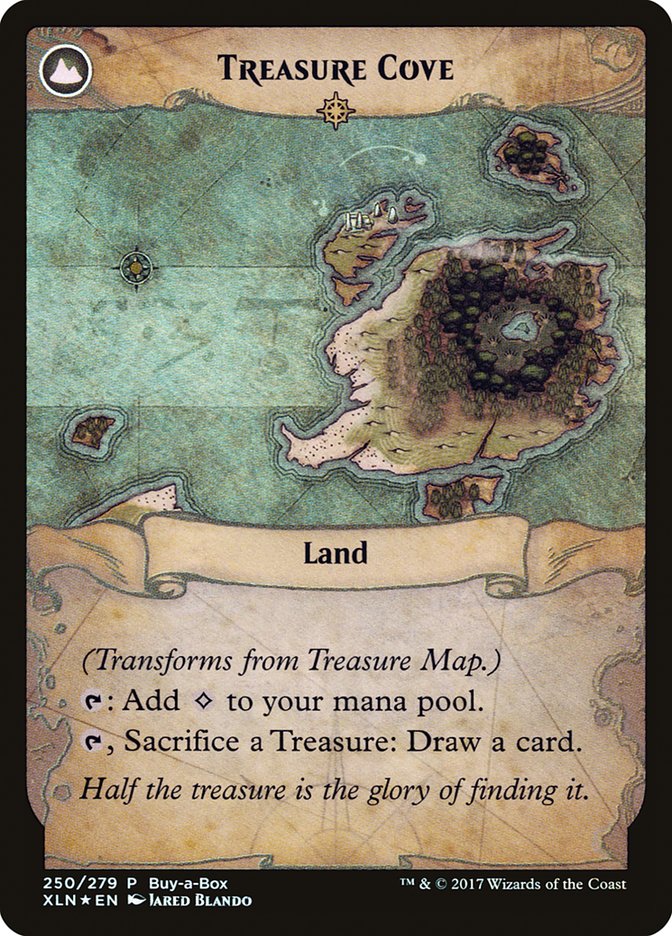 Treasure Map // Treasure Cove (Buy-A-Box) [Ixalan Treasure Chest] | Game Grid - Logan