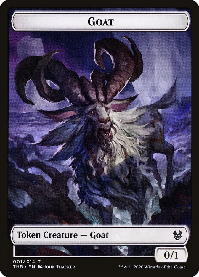 Goat Token [Theros Beyond Death Tokens] | Game Grid - Logan