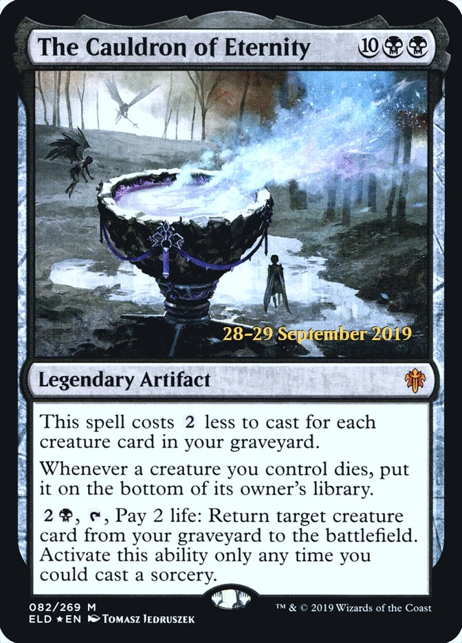 The Cauldron of Eternity [Throne of Eldraine Prerelease Promos] | Game Grid - Logan