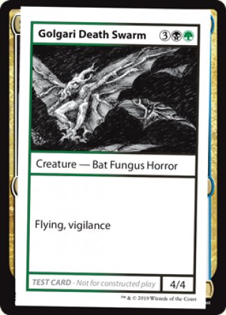 Golgari Death Swarm (2021 Edition) [Mystery Booster Playtest Cards] | Game Grid - Logan