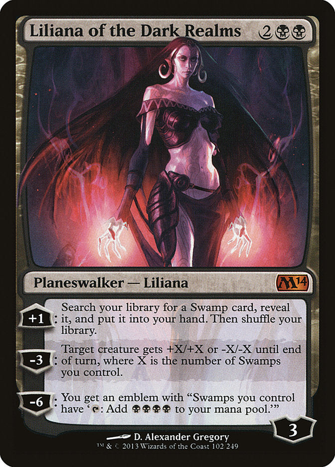 Liliana of the Dark Realms [Magic 2014] | Game Grid - Logan