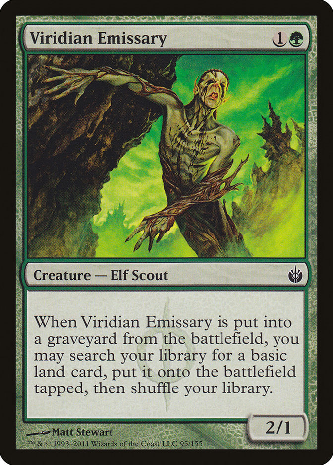 Viridian Emissary [Mirrodin Besieged] | Game Grid - Logan