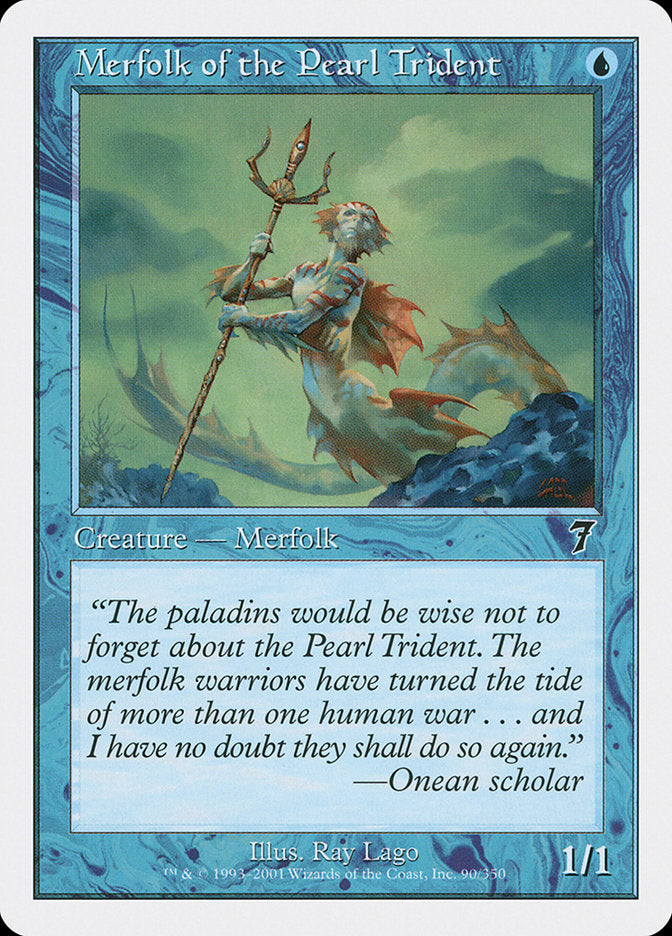 Merfolk of the Pearl Trident [Seventh Edition] | Game Grid - Logan