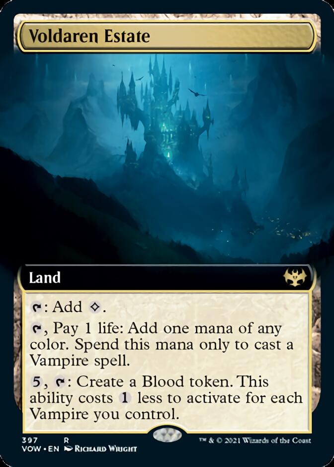 Voldaren Estate (Extended Art) [Innistrad: Crimson Vow] | Game Grid - Logan