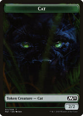 Beast // Cat (011) Double-Sided Token [Core Set 2021 Tokens] | Game Grid - Logan