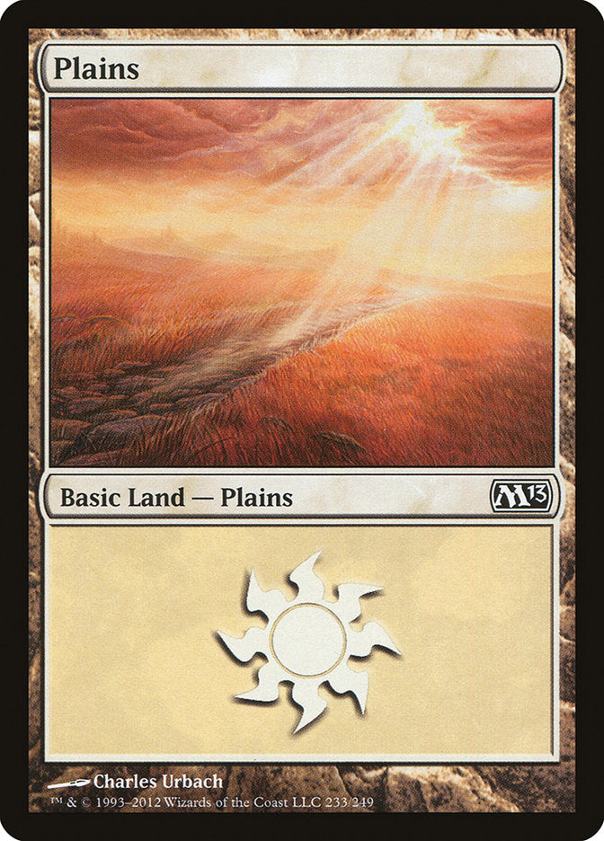 Plains (233) [Magic 2013] | Game Grid - Logan